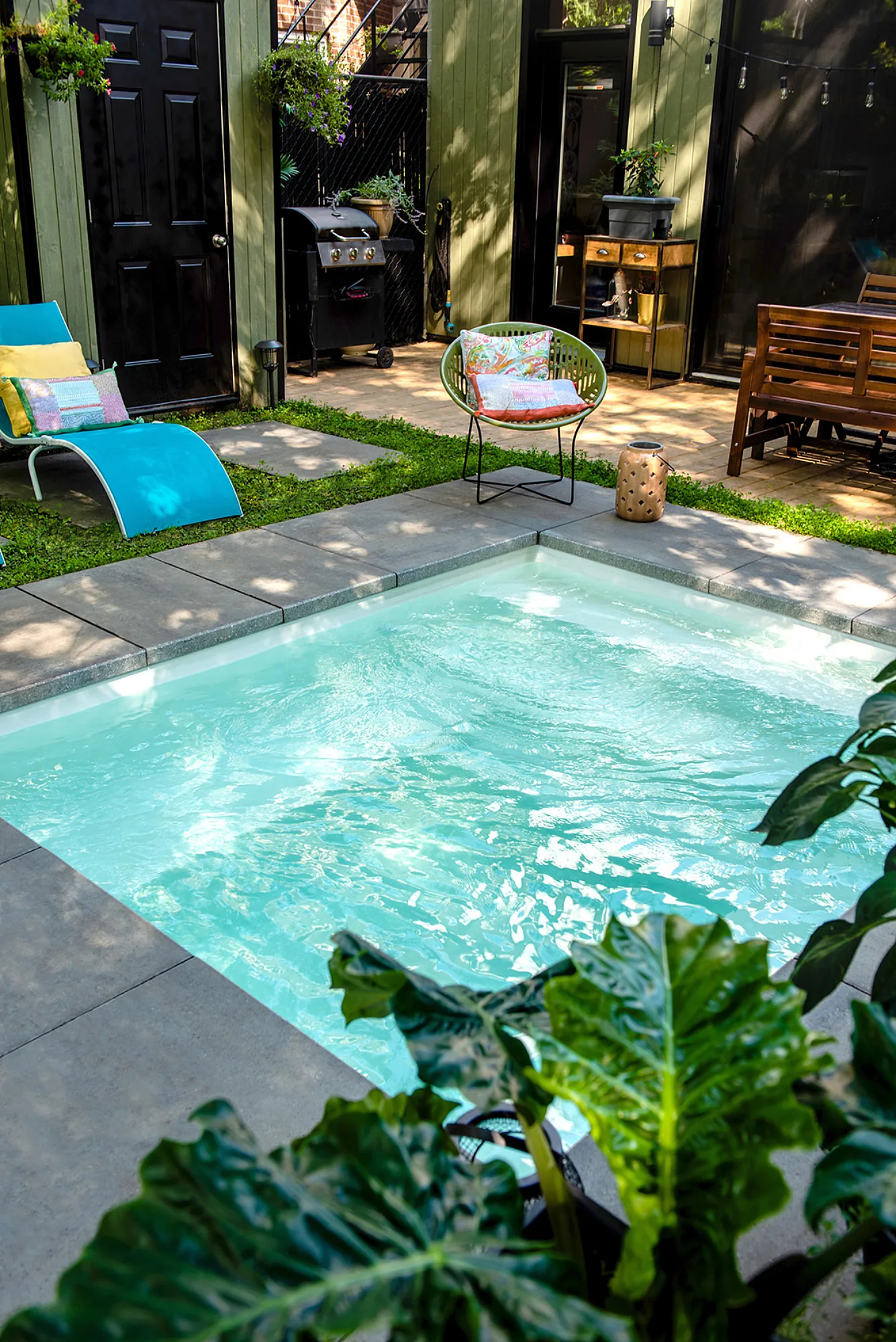 Azoria small inground pools solution for small gardens