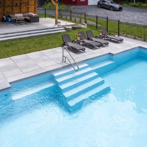 Azoria dream big 5 large fiberglass swimming pool designs that wow