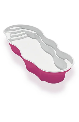 DOLPHIN Oka 1333 13x33 RGB PINK low