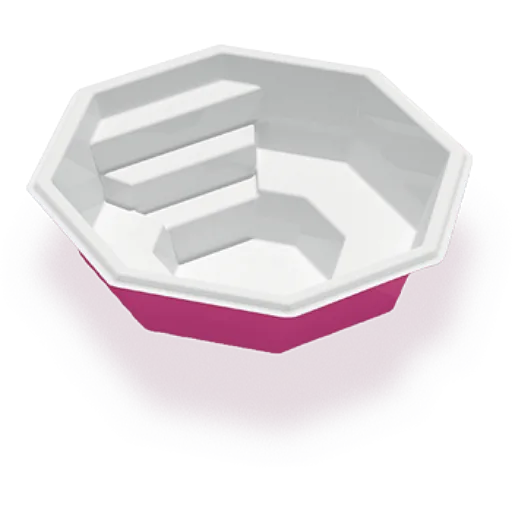 DOLPHIN Hollow 8x8 8x8 RGB PINK low