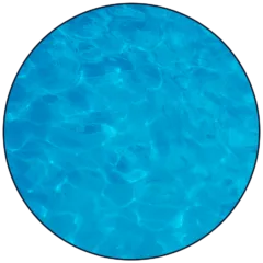 AZORIA Couleurs Cercle 02 aqua water
